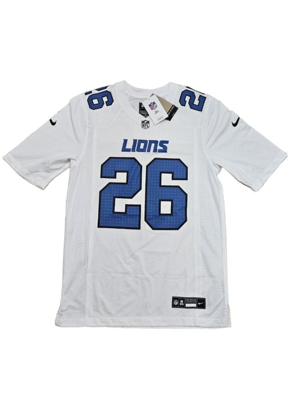 Nike Detroit Lions Jahmyr Gibbs #26 NFL Jersey Men's S NWT